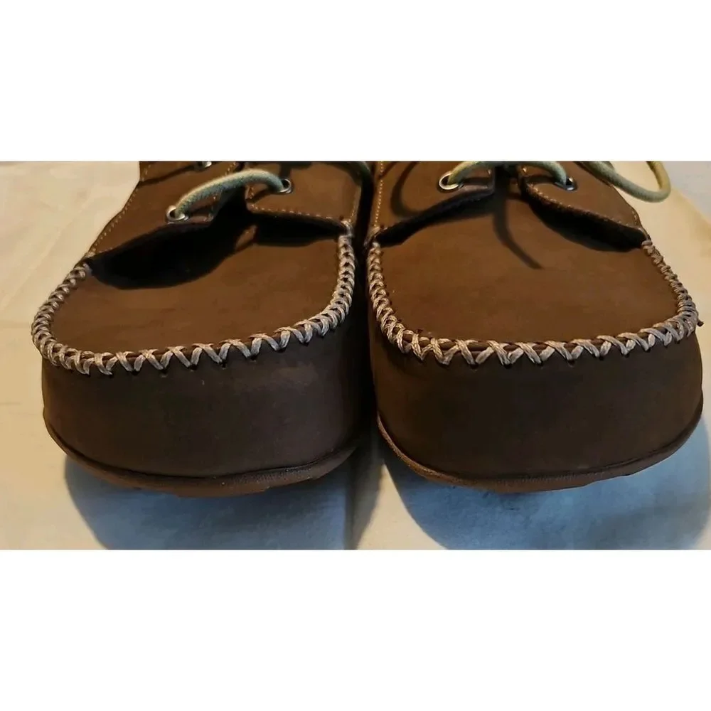 VTG Tune Footware Boat Mens Shoes Size 10M Brown